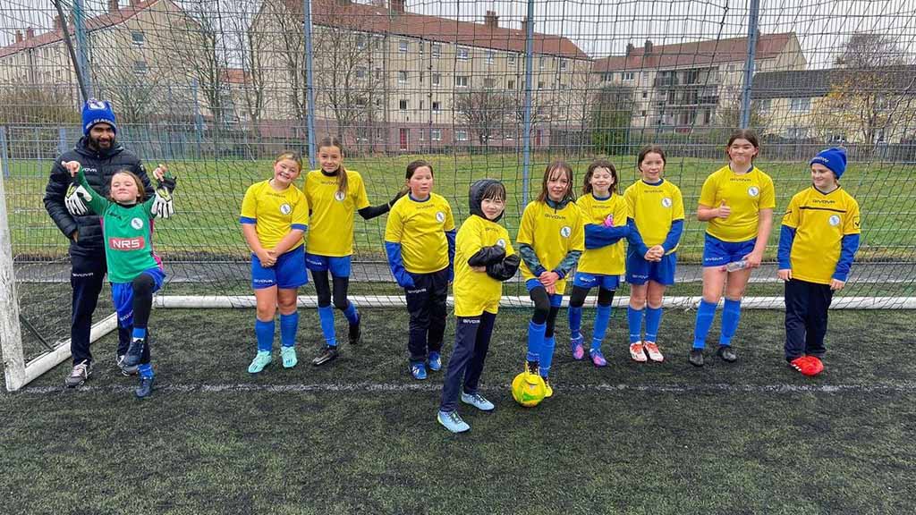 BSC Glasgow Girls Football Team